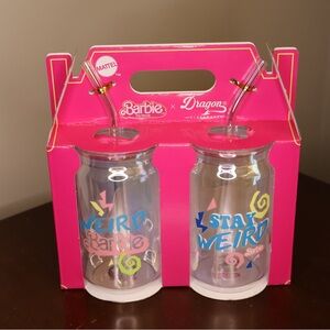 Barbie X Dragon Glass cups